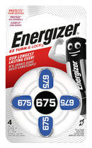Energizer E001082206 E001082206 Battery 1.4 V 675 Zinc Air 529 mAh Pressure Contact 11.6 mm New