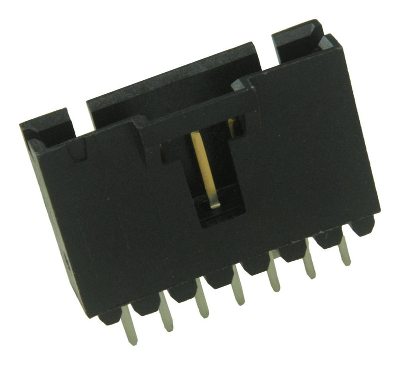 AMP - TE Connectivity 5-104363-6 5-104363-6 Pin Header Wire-to-Board 2.54 mm 1 Rows 7 Contacts Through Hole Ampmodu