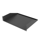 MCM Custom Audio 555-15476 Rack Shelf 2U Steel Black