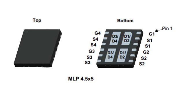 Onsemi FDMQ86530L Dual Mosfet Quad N Channel 60 V 8 A 0.0175 ohm Wdfn Surface Mount