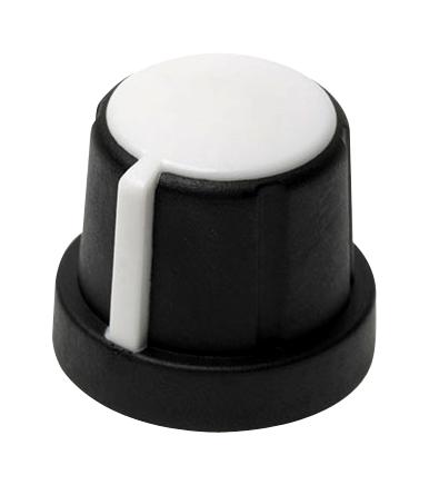 Davies Molding 1231-L Control Knob TPE Round Shaft 20MM