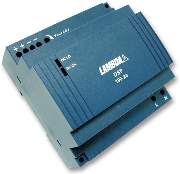 TDK-LAMBDA DSP100-24 DSP100-24 AC/DC DIN Rail Power Supply (PSU) ITE 1 Output 100.8 W 24 VDC 4.2 A