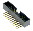 Multicomp PRO MP008645 Pin Header Wire-to-Board 2 mm Rows 20 Contacts Through Hole Right Angle MCP 2MM RA