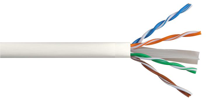 PRO Power CAT6 WHITE 100M CAT6 White 100M Cat6 Network Cable Unshielded 100m