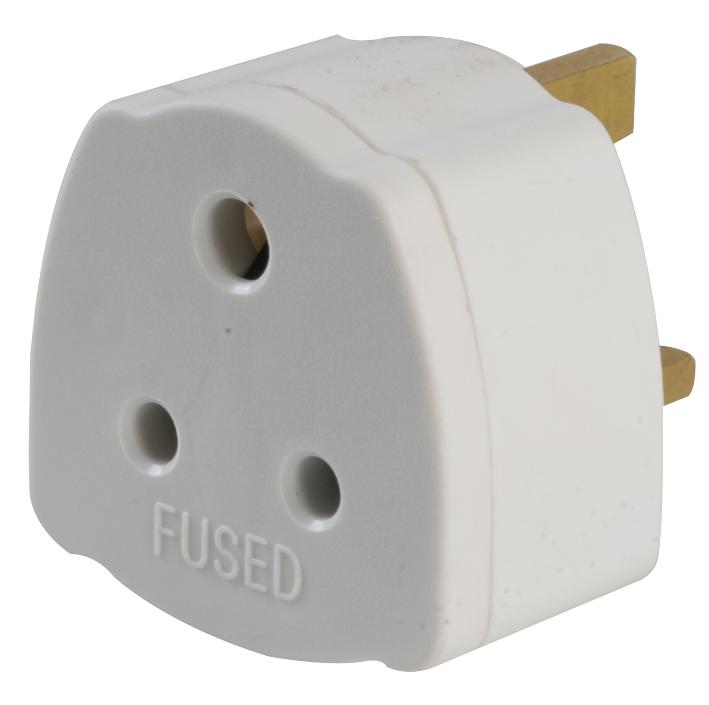 PRO Elec 9950 Mains Adapter India UK Plug 5 A White Plastic Body 250 V