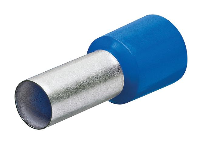 Knipex 97 99 334 Wire Ferrule Single 13 AWG 2.5 mm&sup2; 8 mm Blue