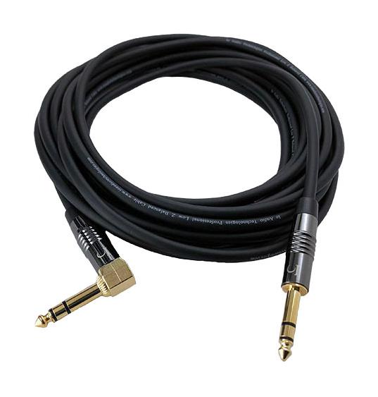 IO Audio Technologies IO-BP176003-T3MCH-R Cable Assy 1/4" Stereo PLUG-PLUG 3FT