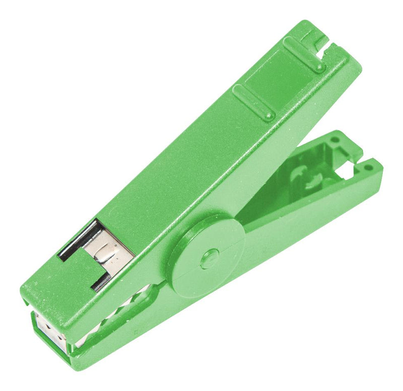 Mueller Electric BU-112-5. Mini Alligator Clip 16MM Green 30A