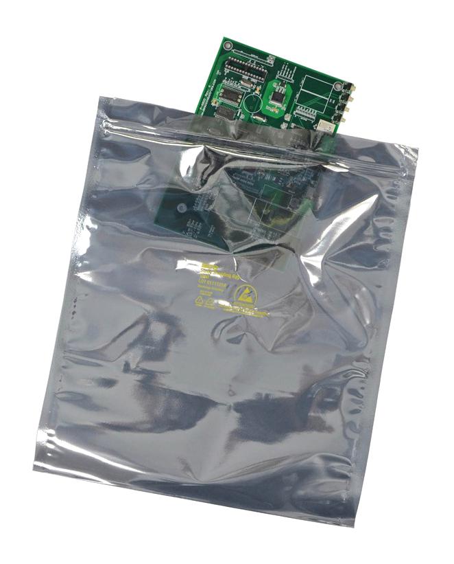 SCS 3001227 Antistatic Bag 3000 Series Shielding (Metal-In) Resealable 304.8mm W x 685.8mm L