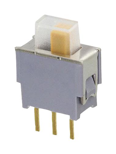 Nidec Copal Electronics ASE1D-2M-10-Z Slide Switch Hyper-Miniature Spdt On-On Through Hole ASE Series 50 mA 60 V