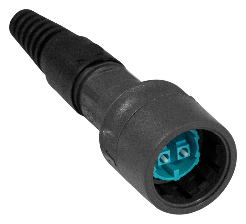 Bulgin PXF6050A Fiber Optic Connector Duplex LC Multimode 50&micro;m / 125&micro;m Nylon (Polyamide) Body