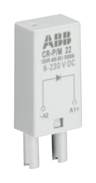 ABB 1SVR405656R2000 Relay Accessory Pluggable Function Module CR-P &amp; CR-M Series Sockets