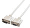 Roline 11.01.6290 Computer Cable D Subminiature Plug 9 Way Socket 33 ft 10 m Beige New