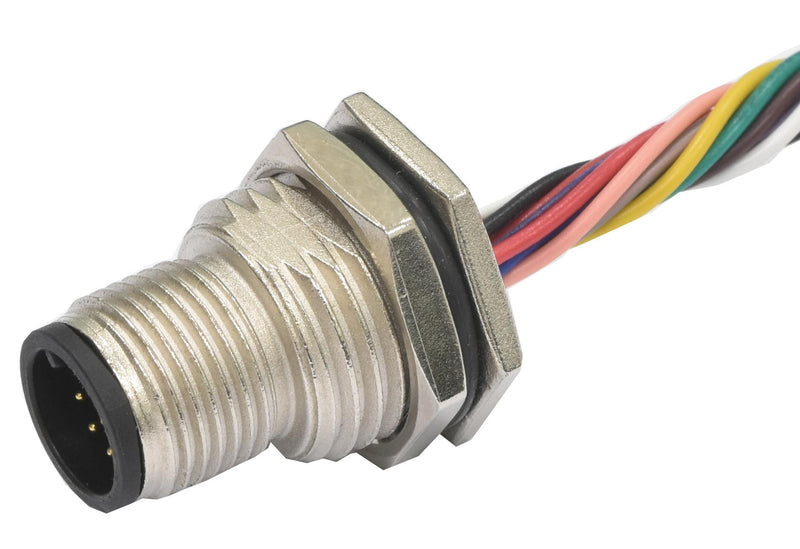 Amphenol LTW MSAS-17PMMC-SF8C20 Sensor Cord M12 PLUG-FREE END 7.87"