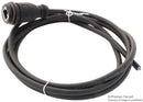 Molex 130050-0014 Ethernet Cable Cat5e 2 m 6.6 ft RJ45 Jack to Free End Black