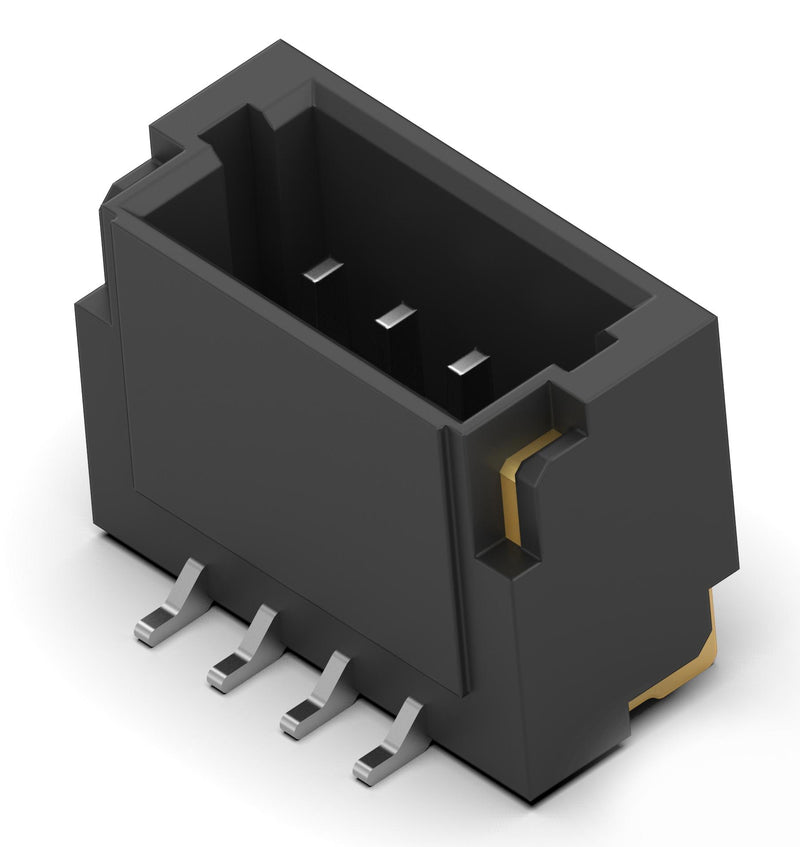 TE Connectivity 2367197-4 2367197-4 Pin Header Wire-to-Board 1 mm Rows 4 Contacts Surface Mount Straight