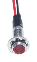 Mallory FL1M-8FW-1-R2V LED RED 8MM NUT 2VAC/DC STK &pound; 99AC2424