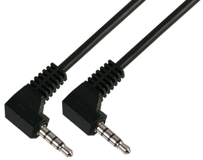 PRO Signal PSG03749 Audio / Video Cable Assembly 3.5mm 4 Pole Jack Plug 4.9 ft 1.5 m