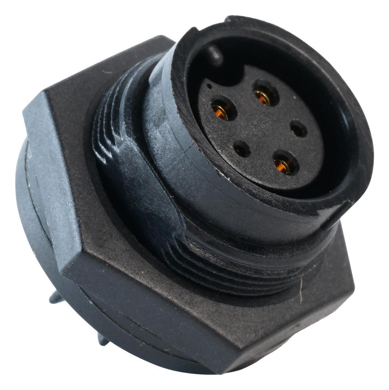 Multicomp PRO MP002506 Circular Connector MP Hybrid Connectors Panel Mount Receptacle 5 Contacts Solder Socket