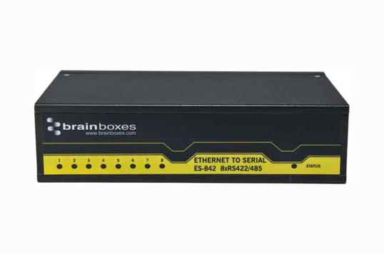 Brainboxes ES-842. ES-842. Device Server Ethernet to Serial RS-422/485