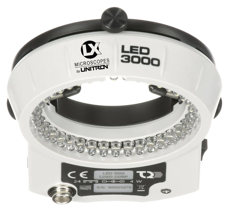 LX Microscopes BY Unitron LED3000 LED Ring Light 9W