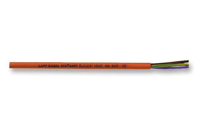 Lapp Kabel 0046006 0046006 Multicore Cable Olflex&Acirc;&reg; Heat 180 Sihf Flame Retardant Per M Unscreened 7 Core 19 AWG