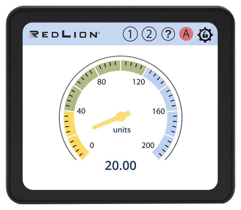 RED Lion Controls PM500D0301600F00 PM500D0301600F00 Graphic Panel Meter Digital 3.5" TFT New