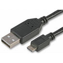 Stellar Labs Computer Plus HK-MUS11/6 6? USB A Male to Micro B Cable 87X4066