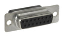 AMP - TE Connectivity 1757824-9 D Sub Connector High Density Receptacle Amplimite 90 44 Contacts DB Crimp