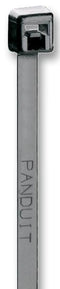 PANDUIT PLT2S-M0 Cable Tie, Nylon 6.6 (Polyamide 6.6), Black, 188 mm, 4.8 mm, 47.8 mm, 50 lb