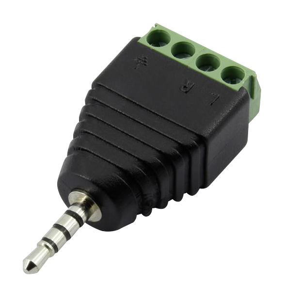 Clever Little BOX CLB-JL-8128 Phone Audio Connector 4 Contacts Plug 2.6 mm Cable Mount