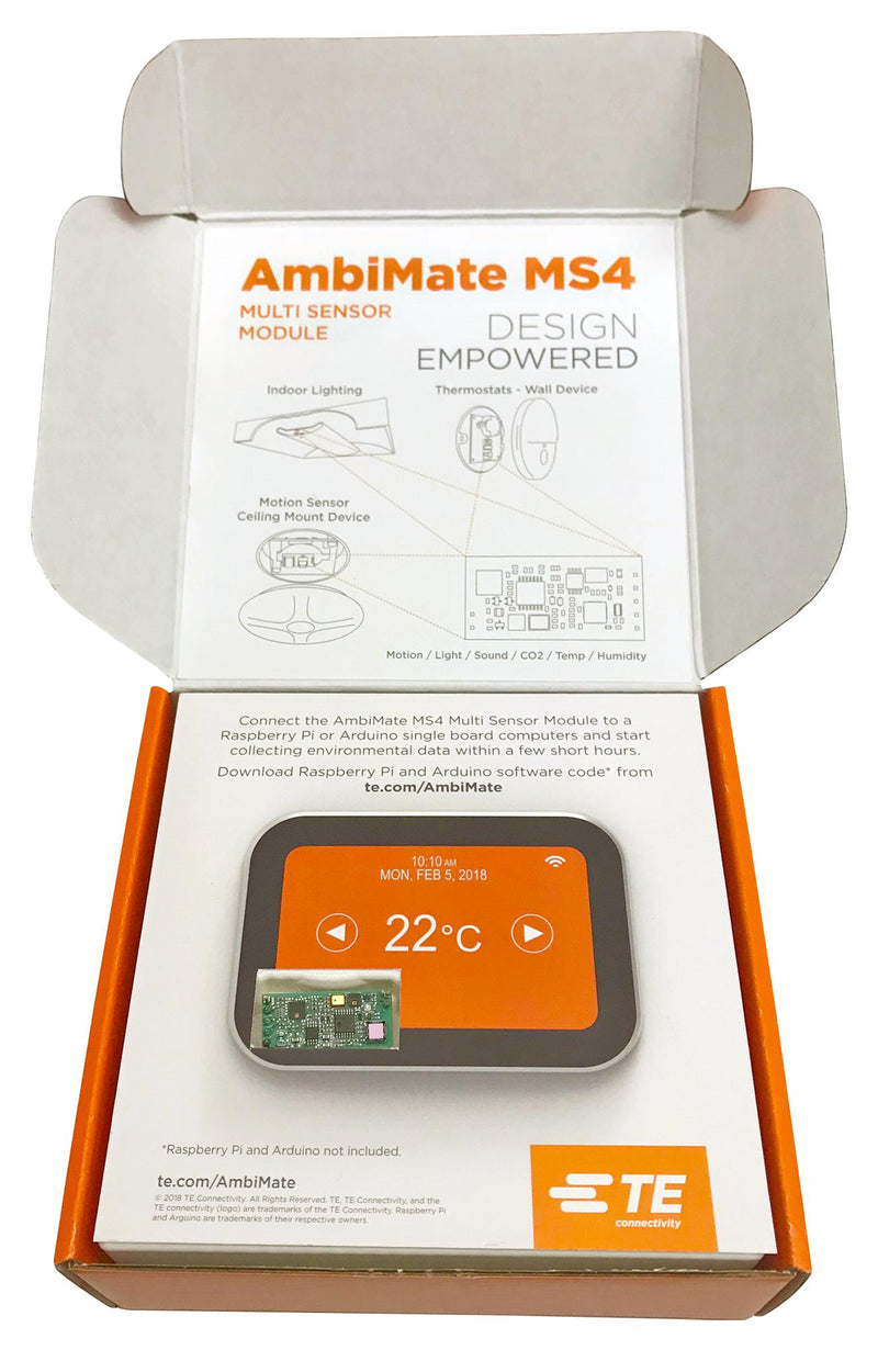 TE Connectivity 2331211-1 Development Kit Ambimate MS4 Sensor Module Humidity Light Motion Temperature