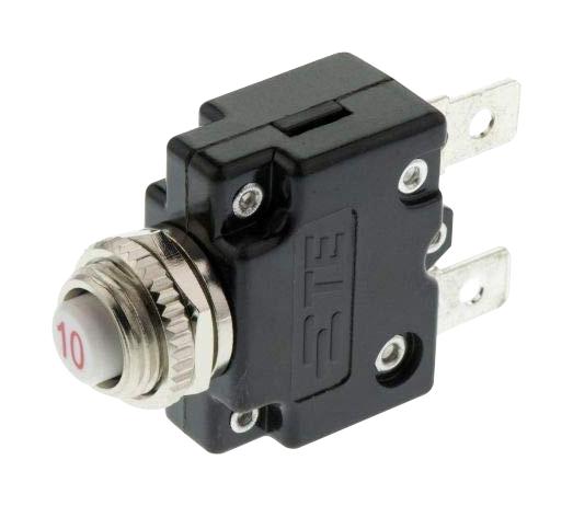 POTTER&BRUMFIELD - TE Connectivity W57-XB1A7A10-10 Thermal Circuit Breaker 1P 10A 250VAC