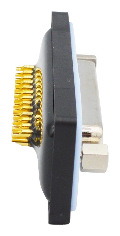 Norcomp SDF-S25-203L011 D Sub Connector IP67 Standard Receptacle Nanook Series 25 Contacts DB Solder Cup