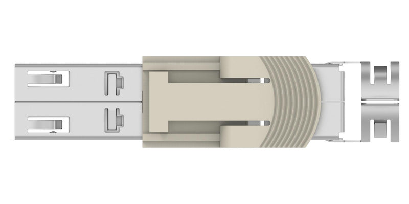 AMP - TE Connectivity T2111322101-001 Heavy Duty Connector Module 32 Contacts Plug Crimp Pin Not Supplied