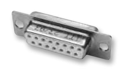 ITT Cannon DE-9S-A197 D Sub Connector DB9 Standard Receptacle Original Series 9 Contacts DE Solder Cup