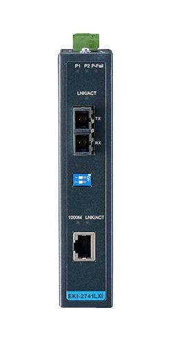 Advantech EKI-2741LXI-BE Media Conv Giga ETHERNET-1000BASELX