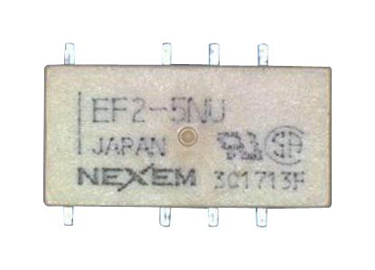 Nexem EF2-24NU-L Signal Relay 24 V Dpdt 1 A SMD Non Latching EF2 Series