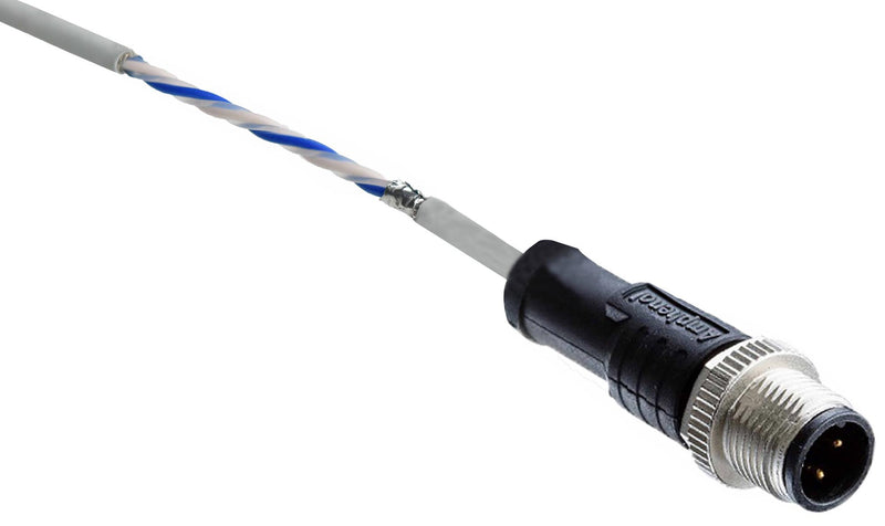 Amphenol LTW M12A-02BMMM-SL8C02 Sensor Cable M12 Plug Free End 2 Positions m 6.6 ft M Series