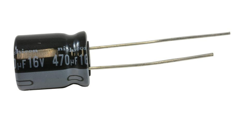 Nichicon UHE1C471MPD6TD UHE1C471MPD6TD Aluminum Electrolytic Capacitor 470UF 16V 20% Radial