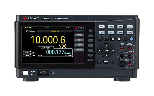 Keysight Technologies EDU34450A EDU34450A Bench Digital Multimeter Smart Essentials 5.5 Digits LAN USB 3 A 750 V 100 Mohm