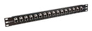 L-COM PR175C6-16S Patch Panels CAT6 1U 16PORT