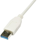 Startech USB31000SW Ethernet Network Adapter RJ45 USB 3.0 to Gigabit White