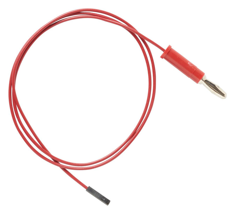 Pomona 4771-24-2 Test Patch Lead 0.64mm Square Pin Socket Banana Plug 24 " 610 mm Red 3 A