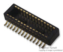 HIROSE(HRS) DF40C-24DP-0.4V(51) Mezzanine Connector Header 0.4 mm 2 Rows 24 Contacts Surface Mount Phosphor Bronze