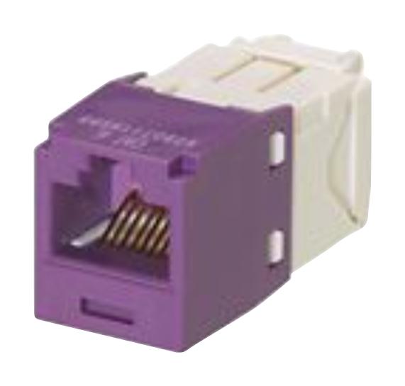 Panduit CJ688TGVL-24 CJ688TGVL-24 RJ45 Conn Jack 8P8C 1PORT Violet