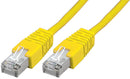 PRO Signal PSG91687 Ethernet Cable STP Cat5e 10 m 33 ft RJ45 Plug to Yellow