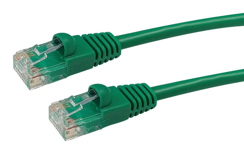 Videk 2965-3G 2965-3G Ethernet Cable UTP Patch Lead Cat5e RJ45 Plug to Green 3 m