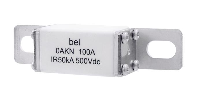 BEL Fuse 0AKNBK100-BB 500V-RATED for EV/HEV/ESS Applications 100A Stud Mount With Offset Blade 51AK0304 New