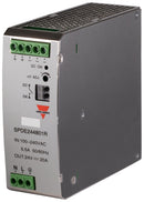 Carlo Gavazzi SPDE244801R AC/DC DIN Rail Power Supply (PSU) ITE &amp; Laboratory Equipment 1 Output 480 W 24 V 20 A New